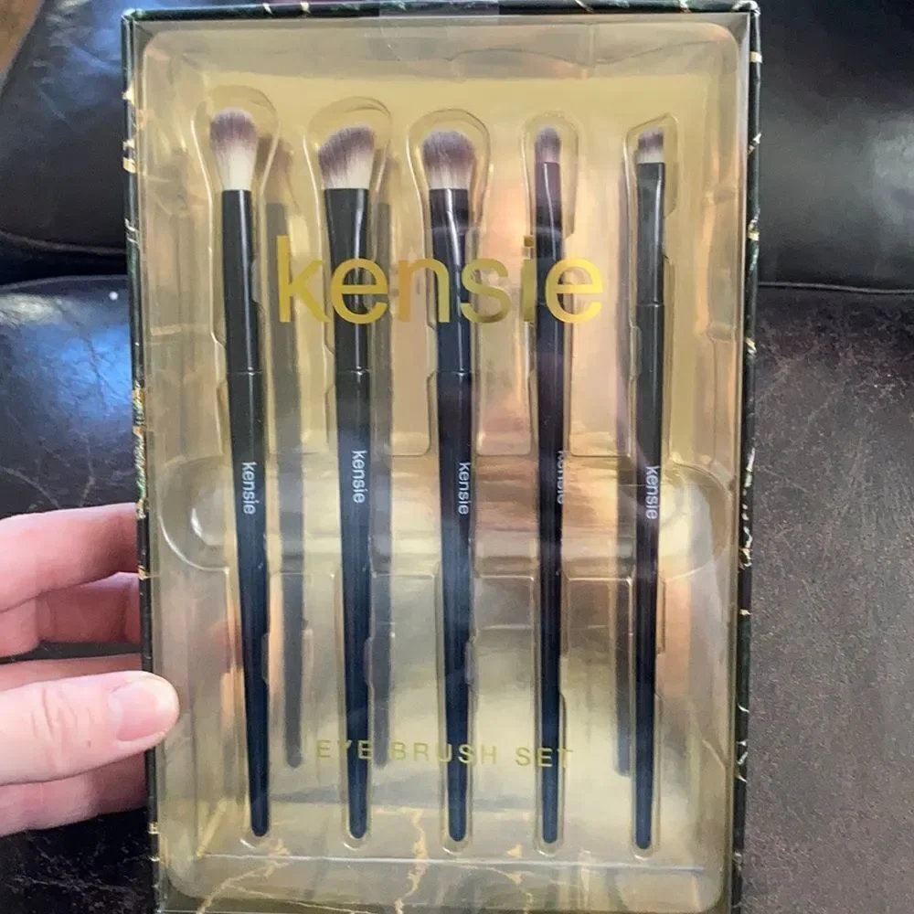 Kensie Eye Brush Set Black